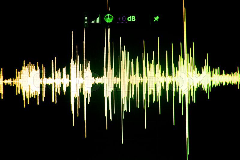 Recording wave. Recording wave