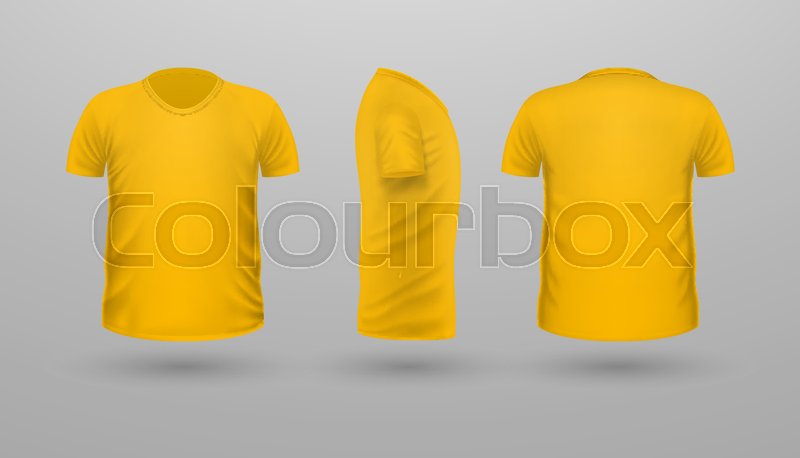 plain shirt back and front
