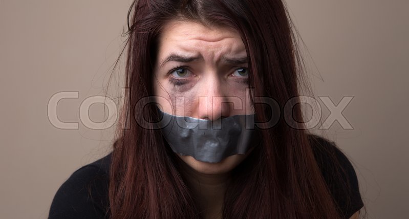 Women Gagged Frightened Women Gagged Frightened