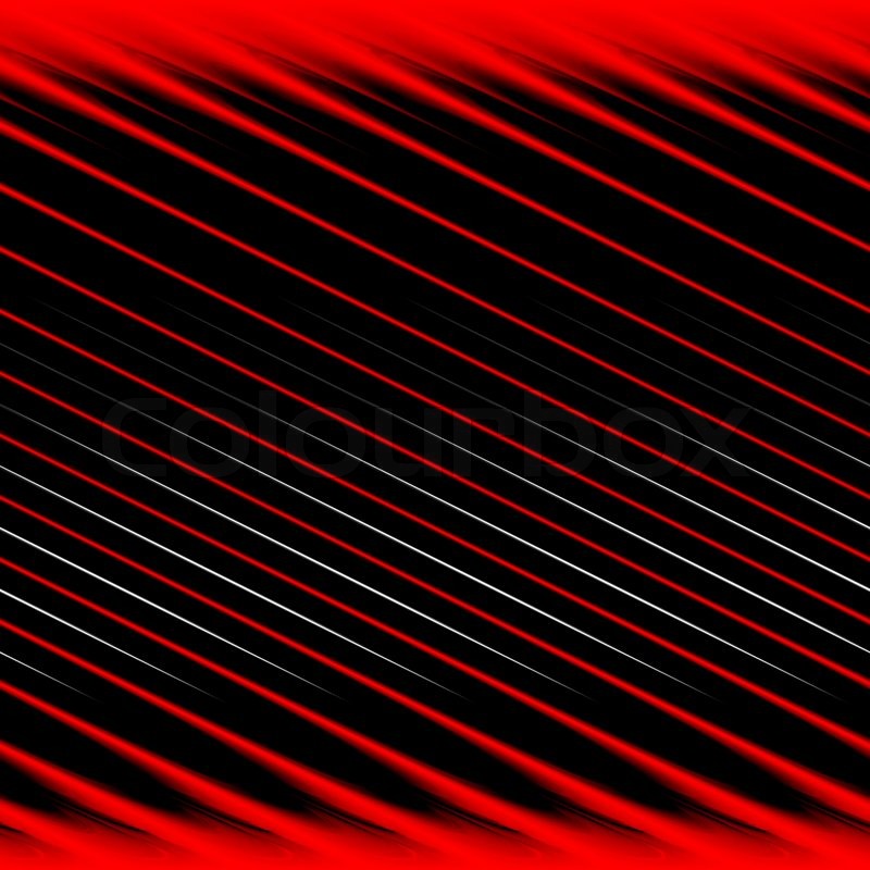 diagonal red stripes