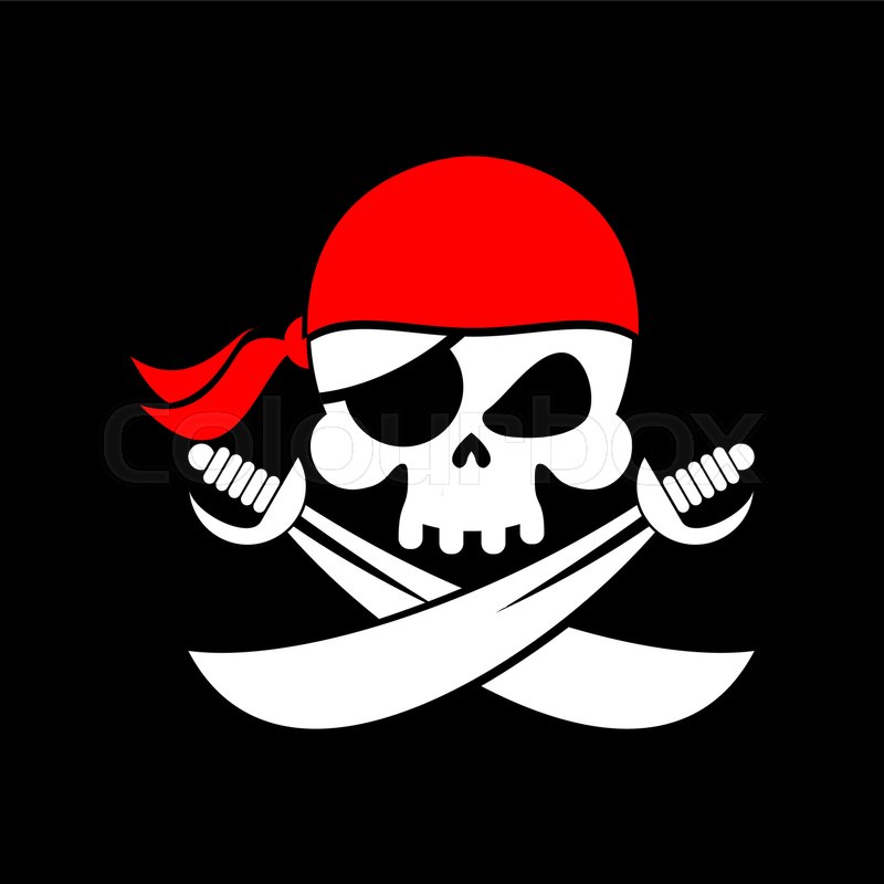 pirate flag skull black banner filibuster head skeleton pirates