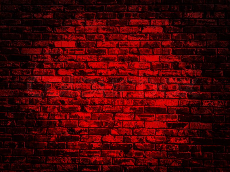 old black red vintage brick wall texture background with darker vignette |  Stock image | Colourbox