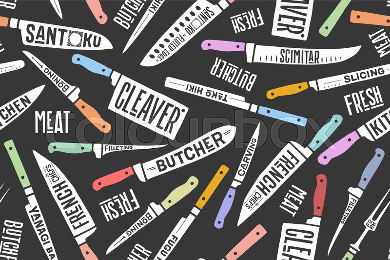 Seamless pattern and background of | Stock vector | Colourbox