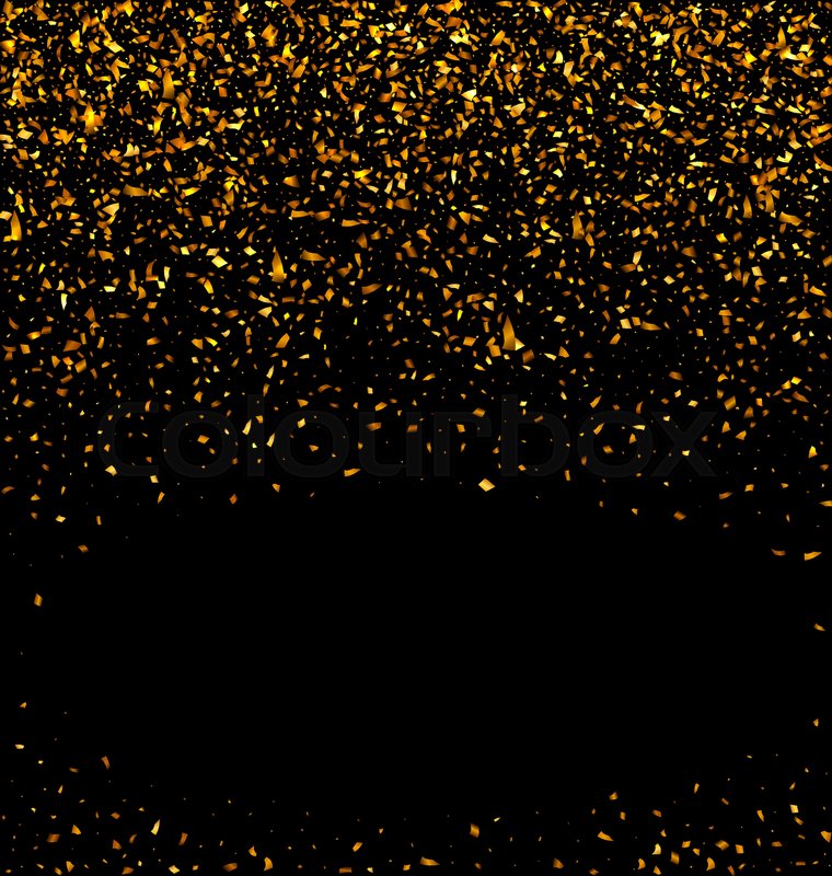 sparkly black background