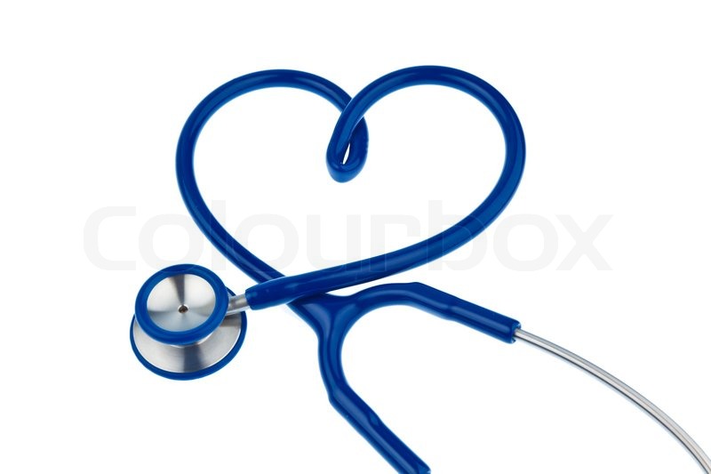 a stethoscope is in