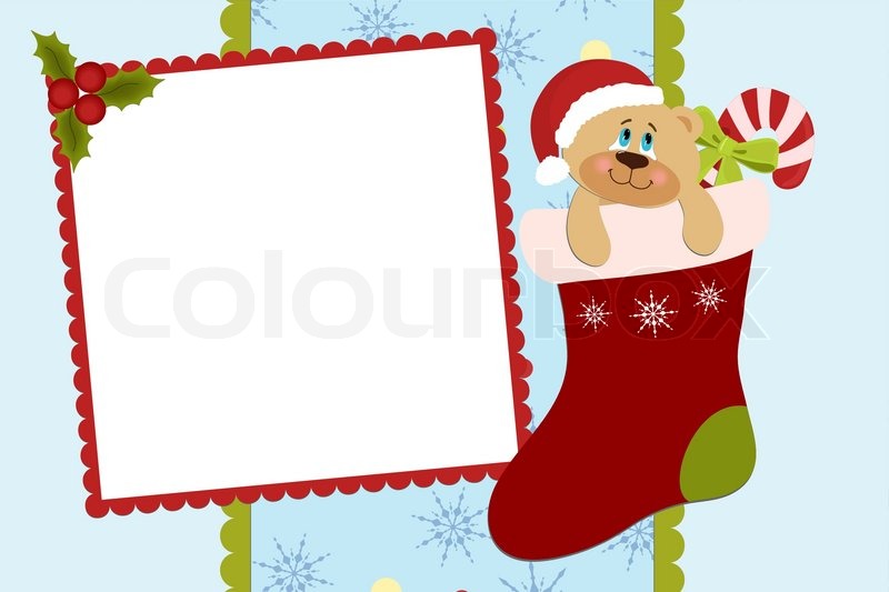 christmas frame template