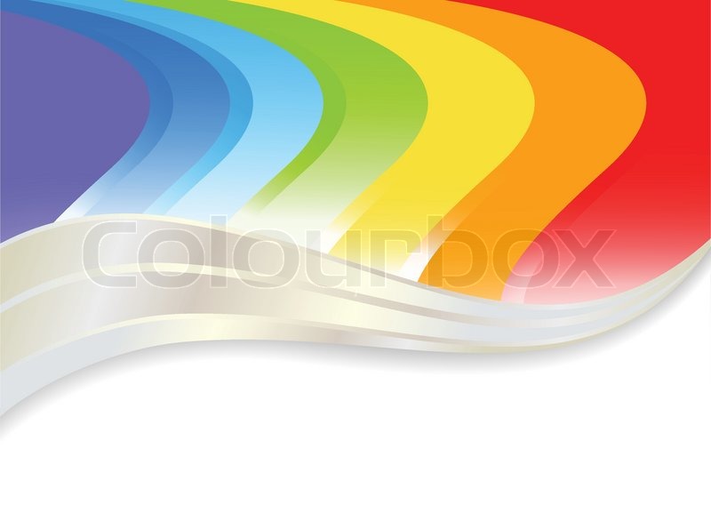 Vector abstract background in bright | Stock vector | Colourbox