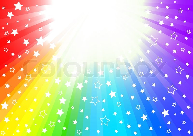 Vector colorful background; clip-art | Stock vector | Colourbox
