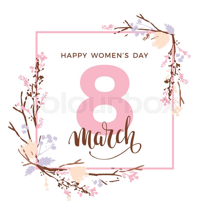 International Women S Day Vector Stock Vector Colourbox