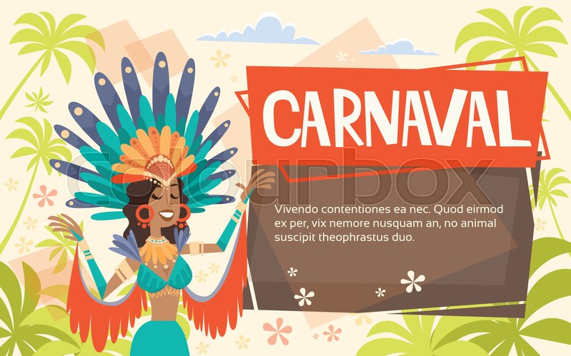 Brazil Carnival Latin Woman Wear
