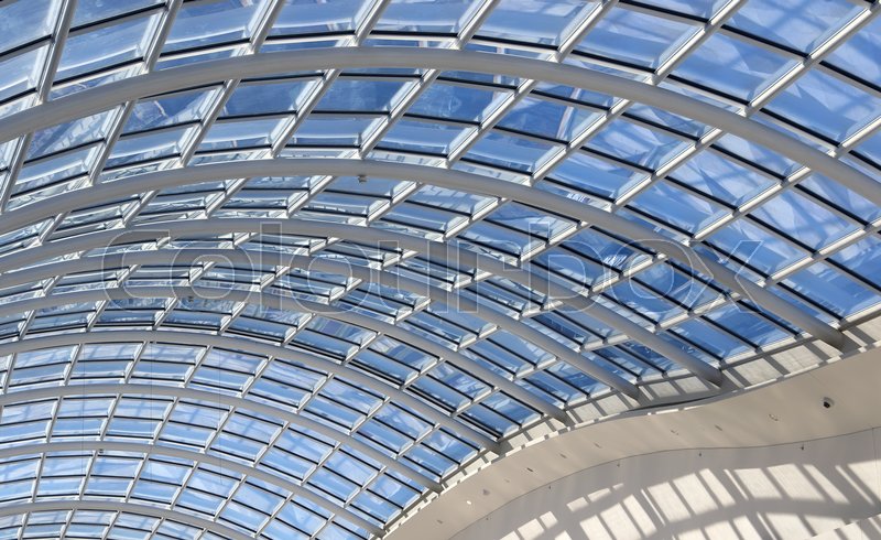 Interior Of Modern Shopping Mall With Stock Image Colourbox