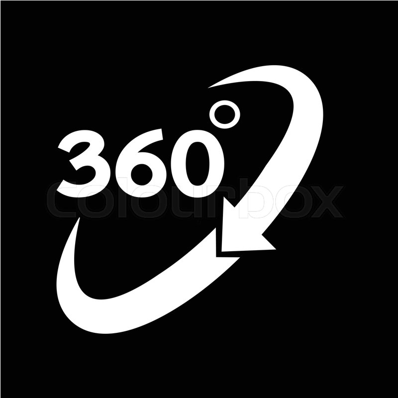 360 Degrees Icon