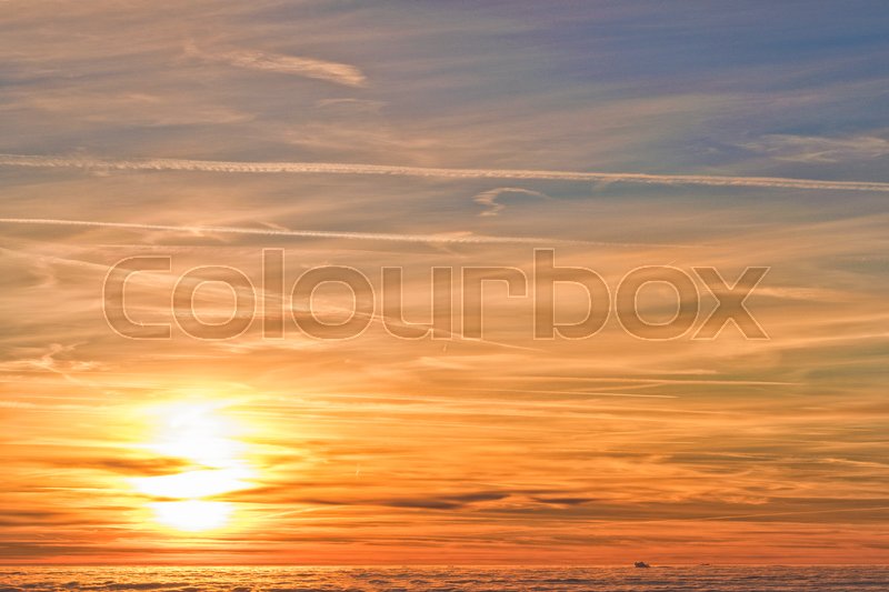 Hübsch, landschaft, horizont Stockfoto Colourbox