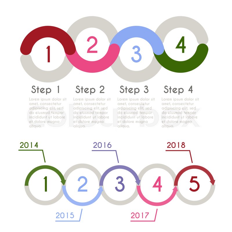 infographic process flow