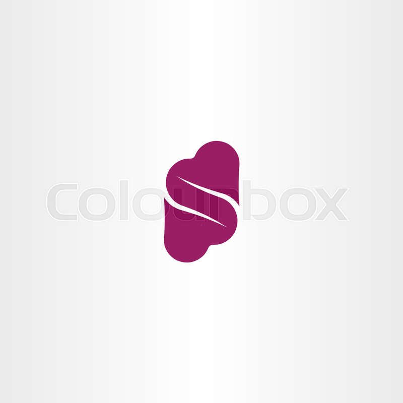 The Letter S In Heart Shape