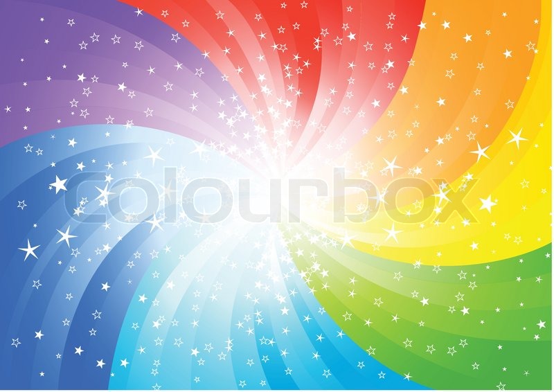 Vector colorful background; clip-art | Stock vector | Colourbox