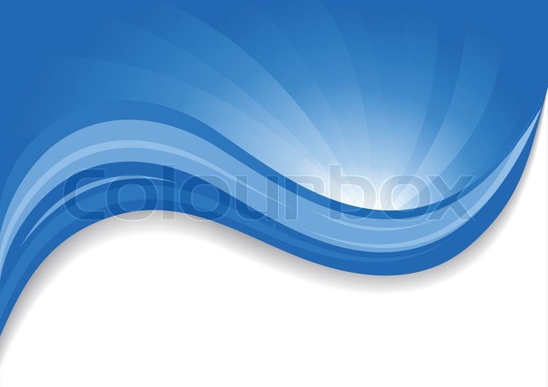 Vector blue background; clip-art | Stock vector | Colourbox