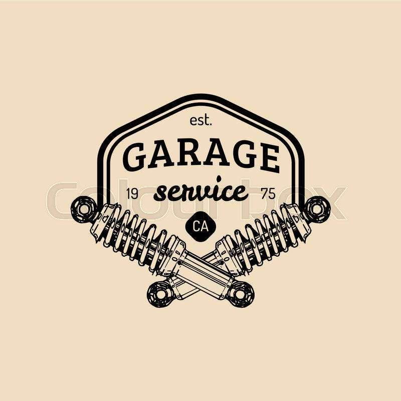 vintage mechanic logo