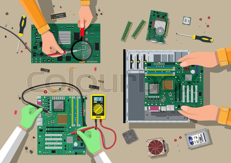 components for personal computer service recovery warranty