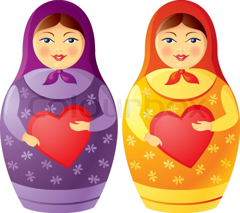 Matreshka | Stock Vector | Colourbox