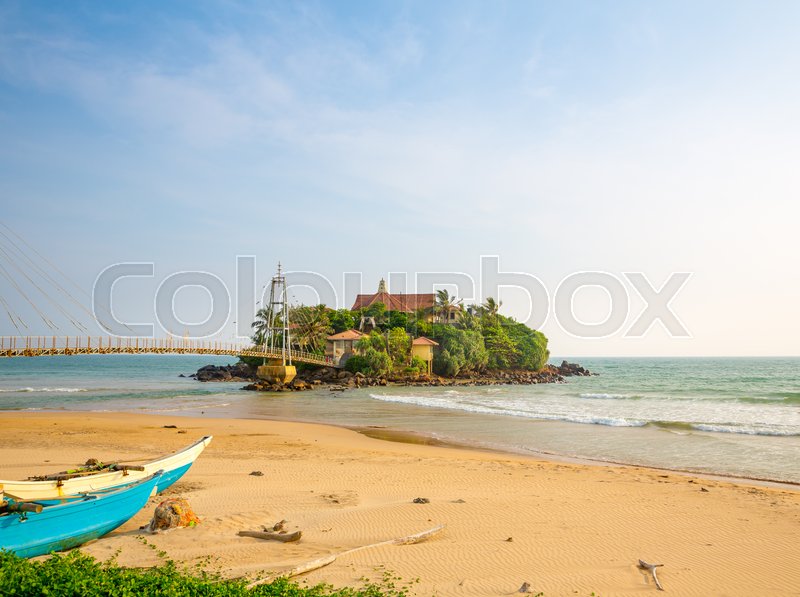 Tropical Paradise Island On Sri Lanka Stock Image Colourbox