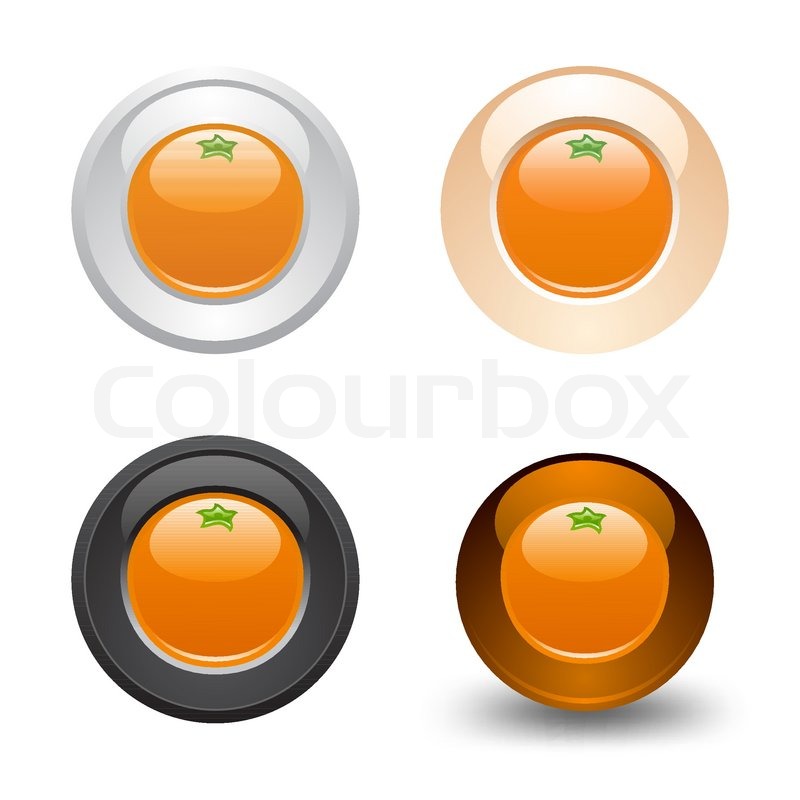 OrangeTaste , Satz,  20 Icons , StockVektor Colourbox
