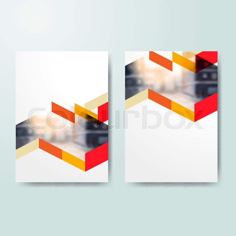 business book cover design template in stock vector colourbox corporate book cover design