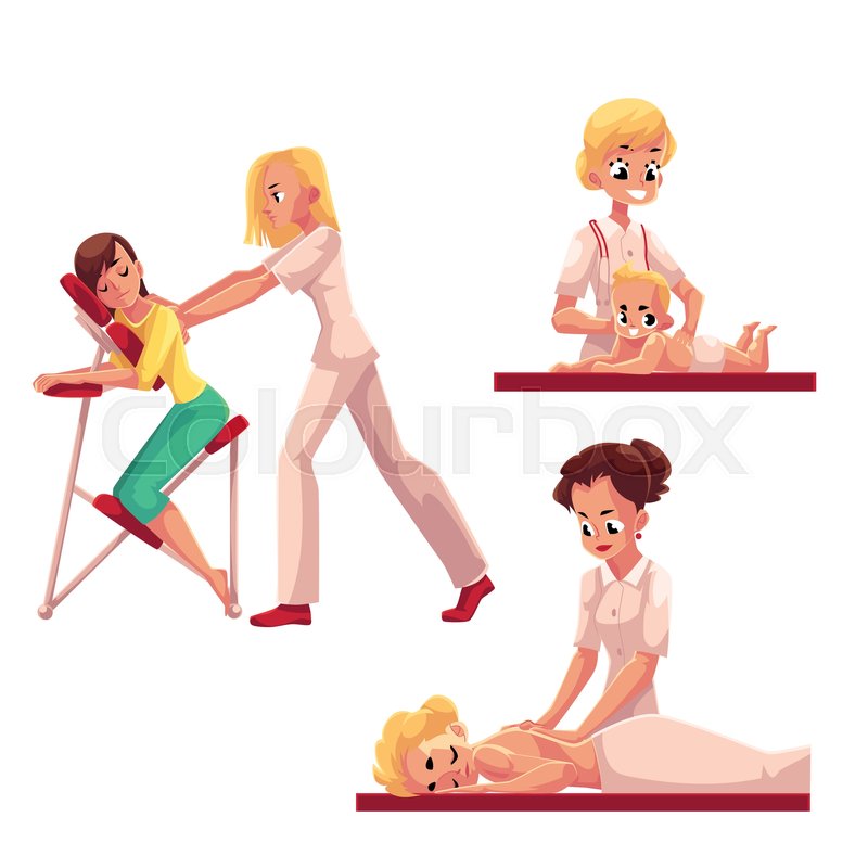 Professional Baby Woman Mobile Chair Stock Vector Colourbox