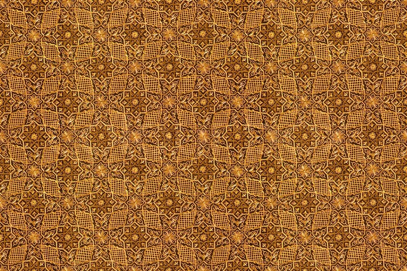 Arabic Pattern Seamless Texture Stock Image Colourbox