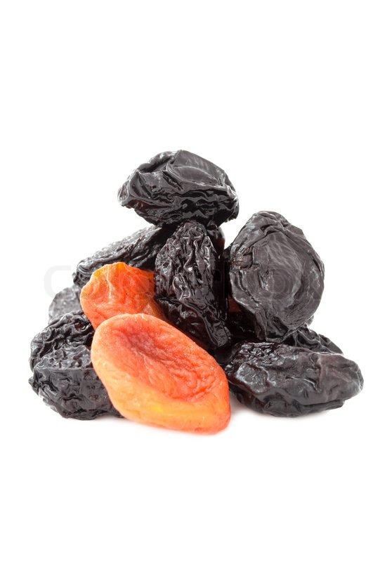 Prunes and Dried Apricots Stock Photo Colourbox