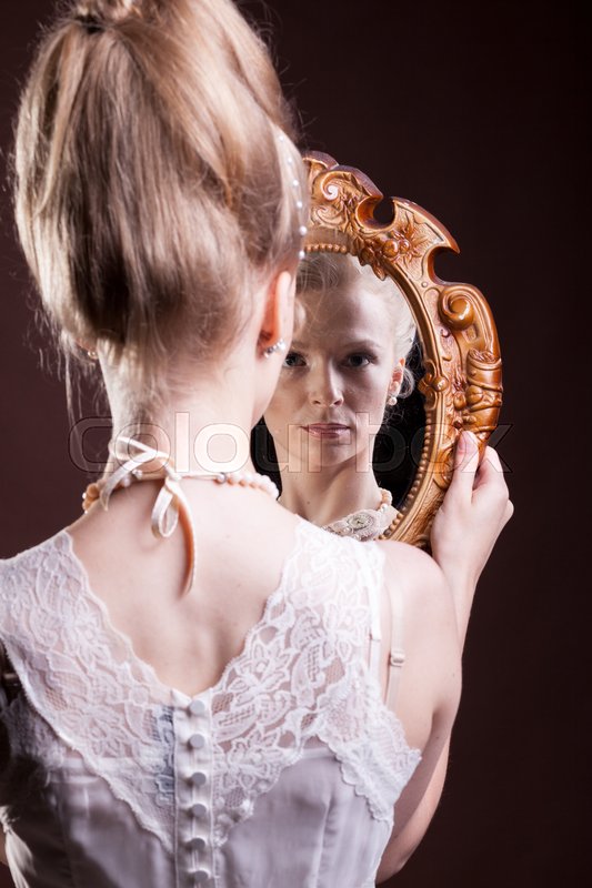 Was Ist Romantisch Für Frauen Frau, romantisch, haar- | Stockfoto | Colourbox