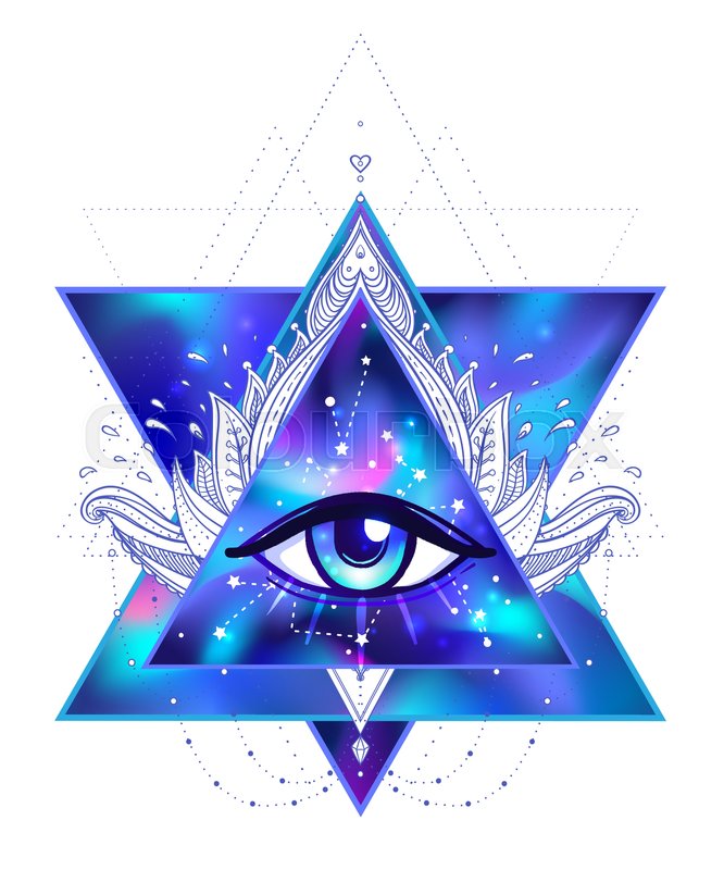 All Seeing Eye Art Wallpaper