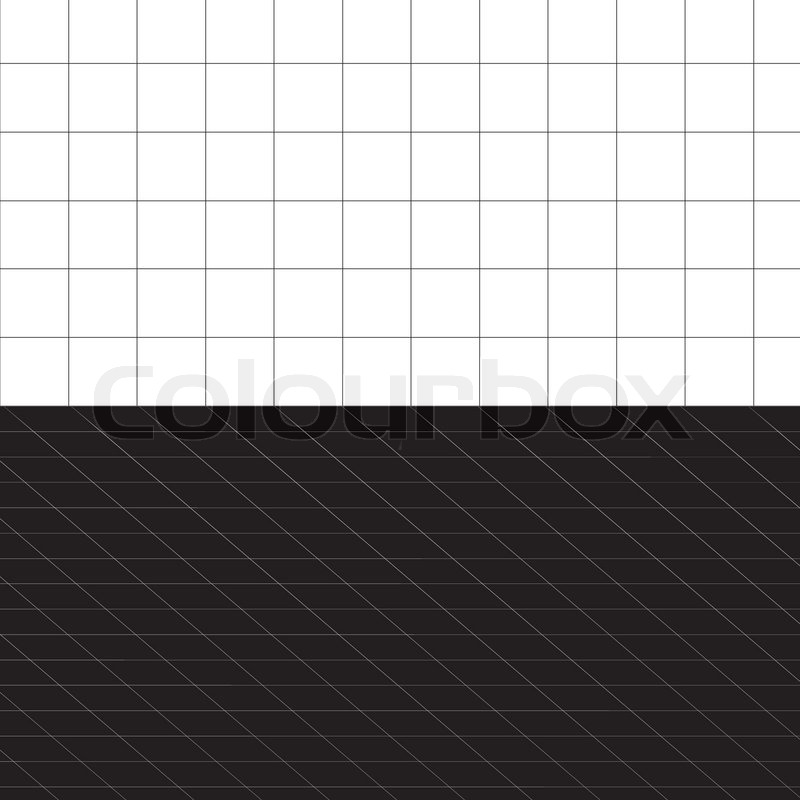 A black and white grid layout - plenty | Stock vector | Colourbox