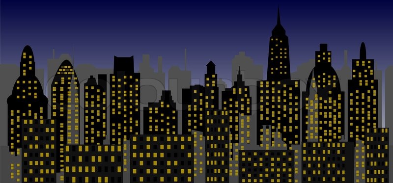 Superheroes New York Building Superheroes New York Building