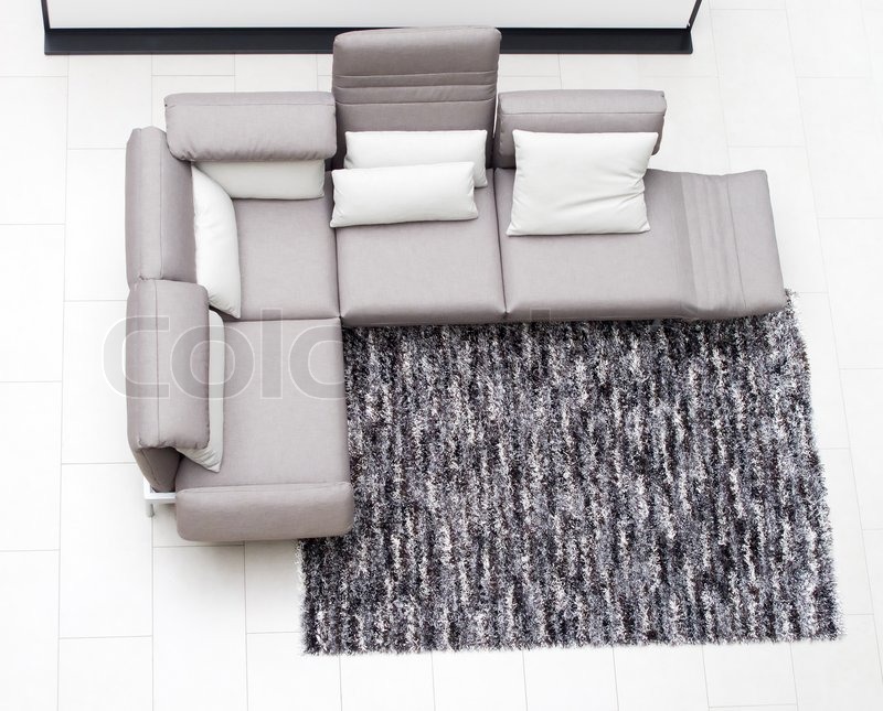 Wohnzimmer mit modernen Möbeln | Stock Bild | Colourbox