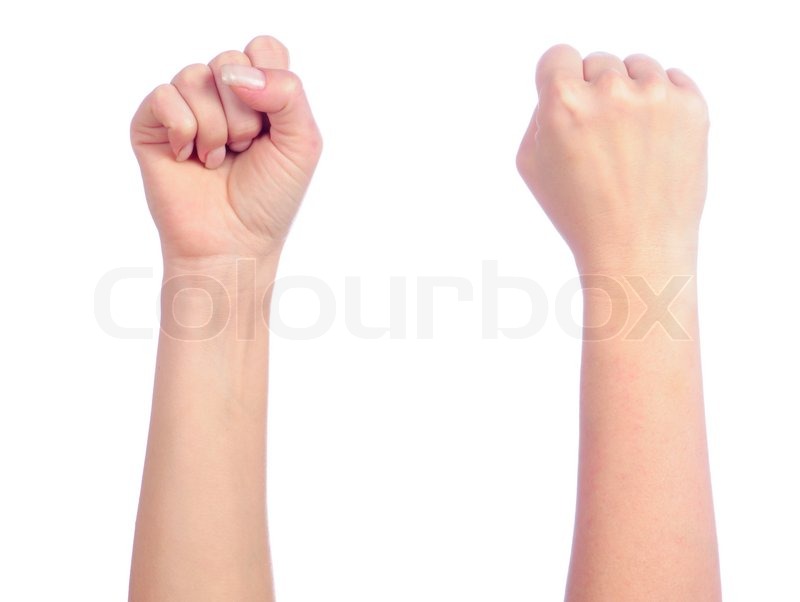 women hands fist pics