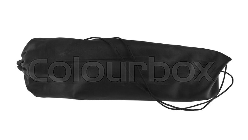 Black bag isolated on white background | Stock Photo | Colourbox