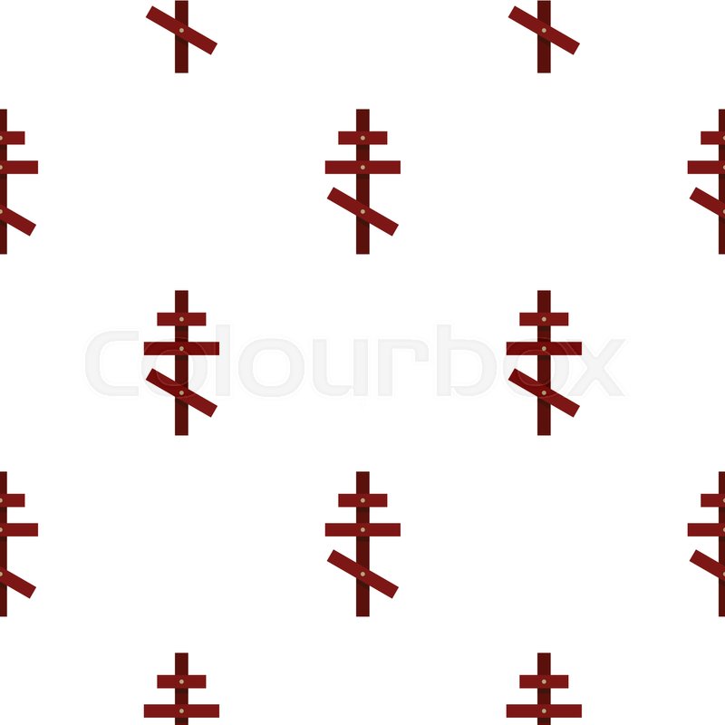 Cross pattern seamless flat style for ... | Stock vector | Colourbox
