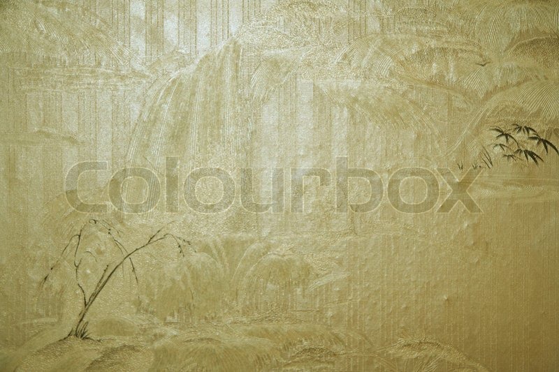 Aged wallpaper texture:can be used as | Stock image | Colourbox