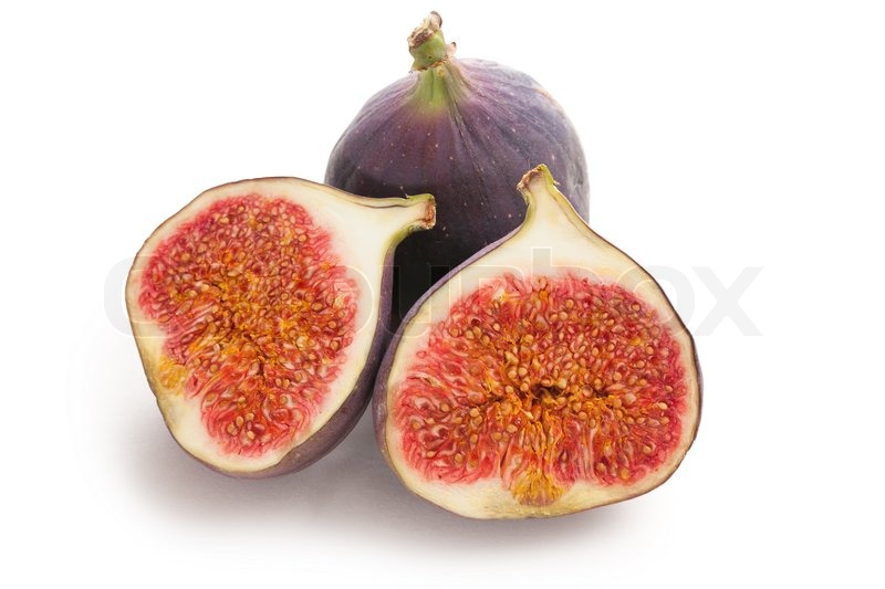 The Fig Fruit Isolated On White Stock Image Colourbox 800px COLOURBOX2700657