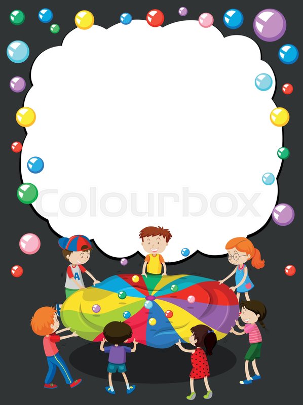 Children Border Vector