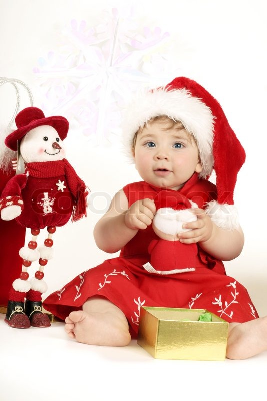 infant santa dress