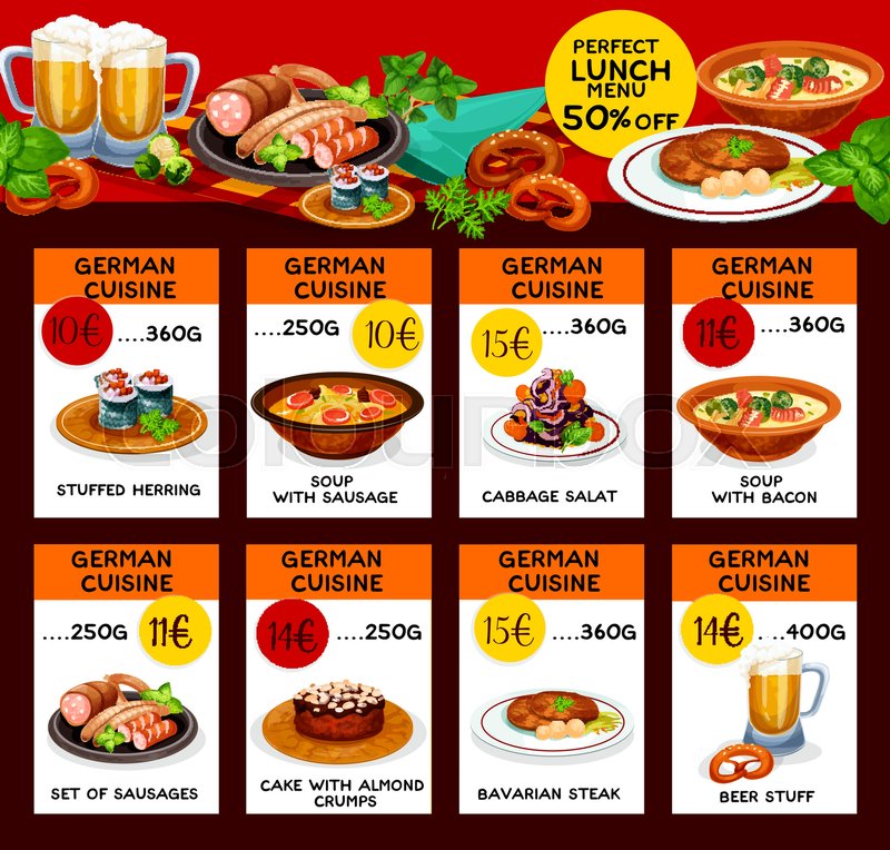 german-cuisine-menu-or-price-cards-for-stock-vector-colourbox