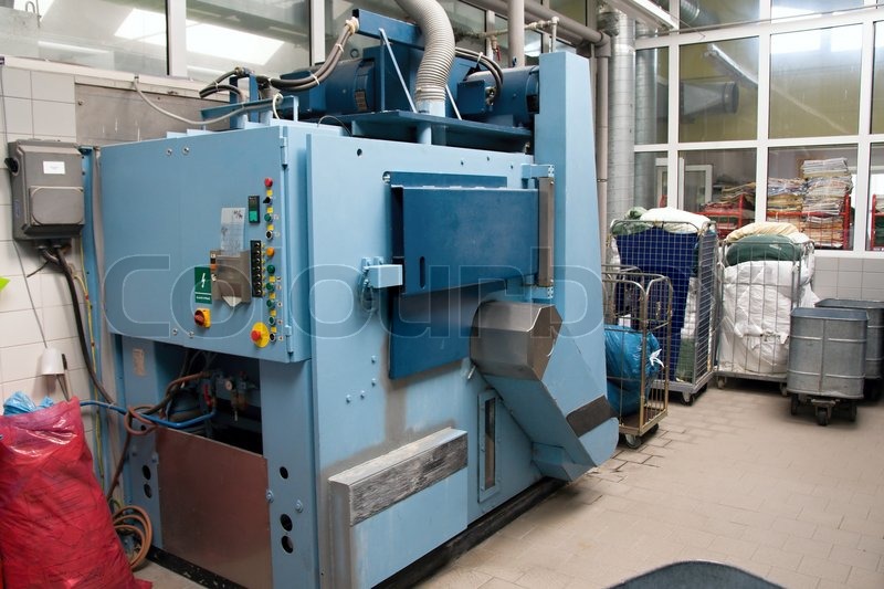 Industrielle Waschmaschinen in einem | Stock Bild | Colourbox