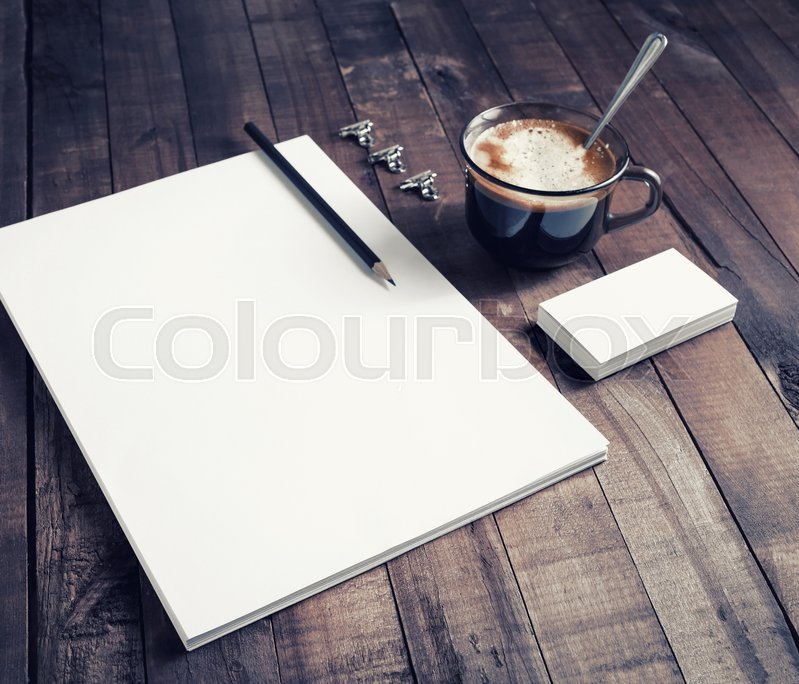 Blanko-, arbeitswelt, nüchtern | Stockfoto | Colourbox