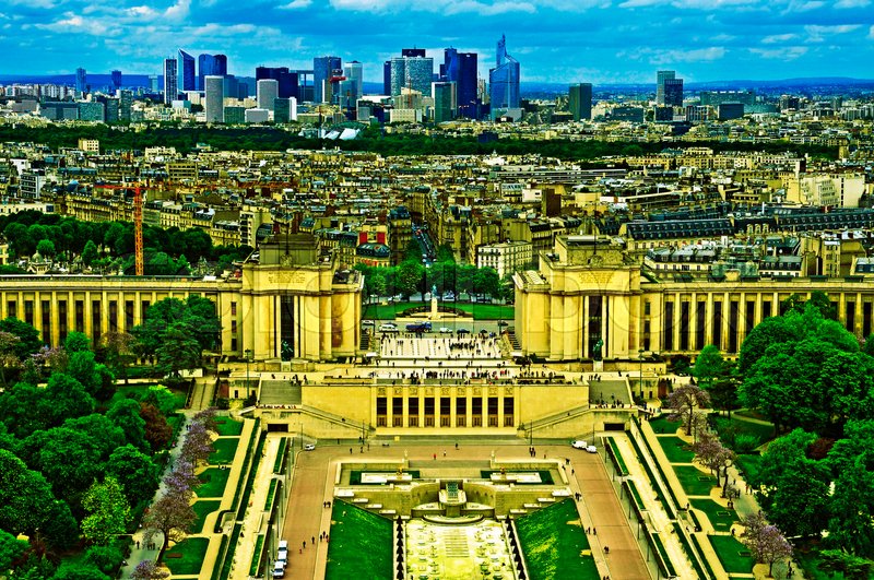 Paris, historisch, ziel Stockfoto Colourbox