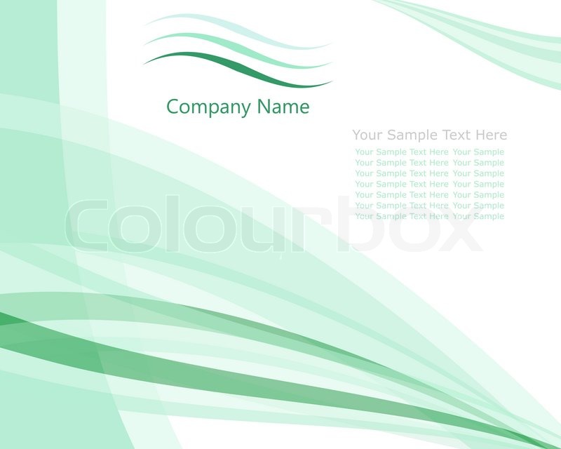 Abstract vector template background | Stock vector | Colourbox