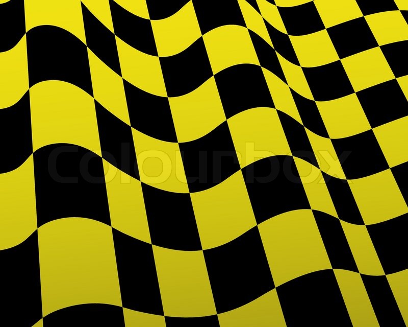 Black And Yellow Checkered Flag – Zerkalovulcan