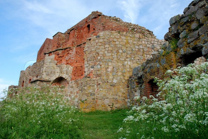 Hammershus Stock Bild Colourbox