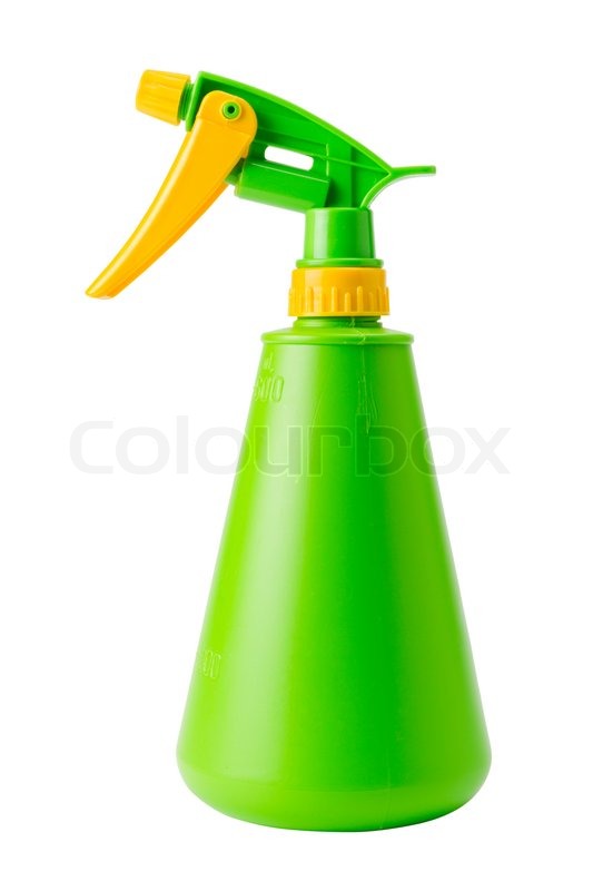 Download Green spray bottle, isolated | Stock Photo | Colourbox Yellowimages Mockups